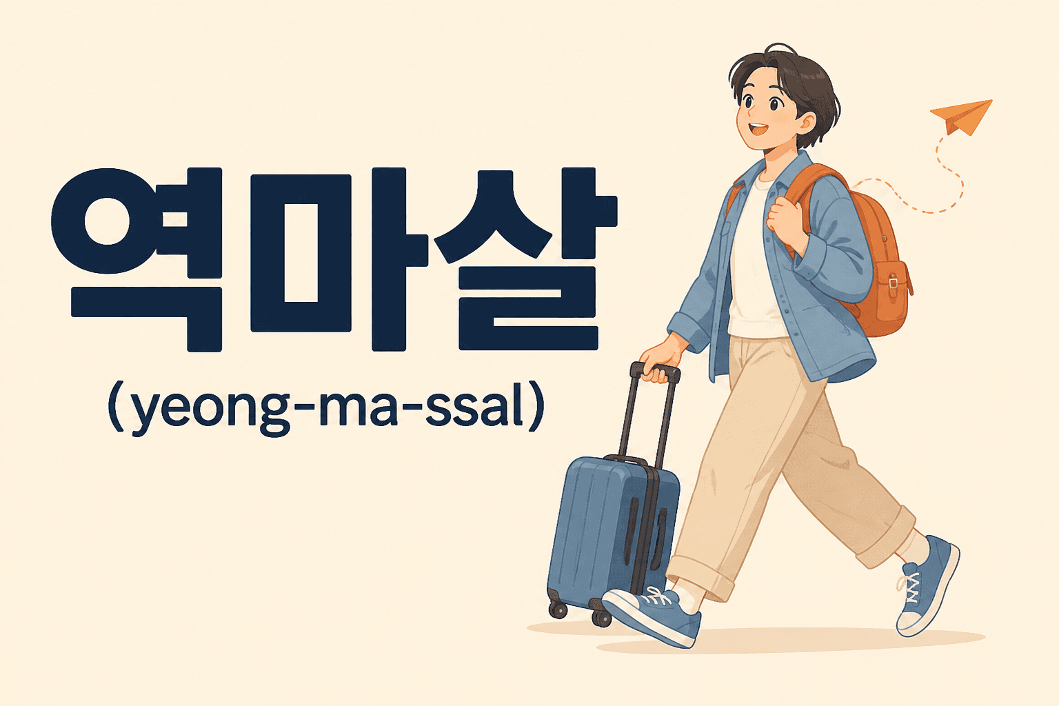 How to Say “I’ve Got Itchy Feet” in Korean? ✈️